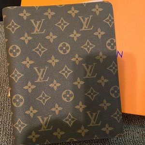 Monogram Desk Agenda